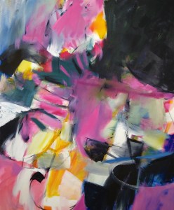 Composition with Pink and Grey. Anthony Housman. 2021