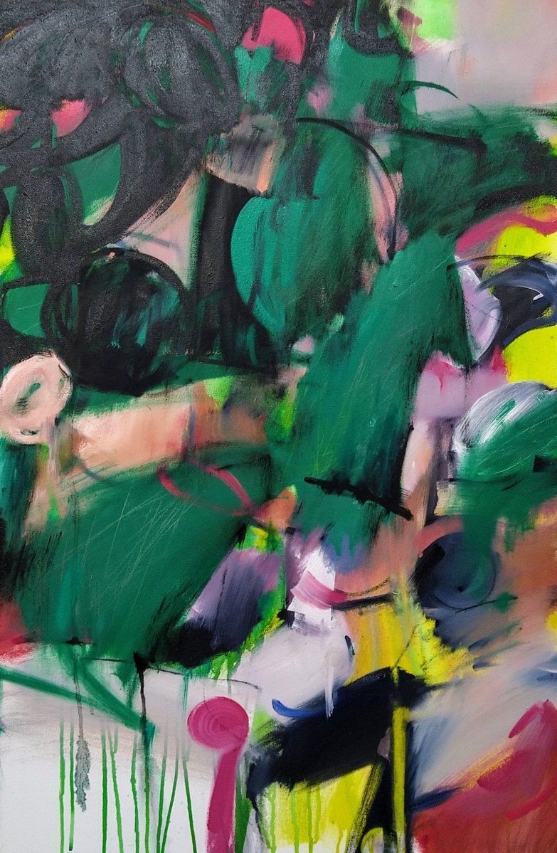 Untitled (Green & Black). Anthony Housman. 2021